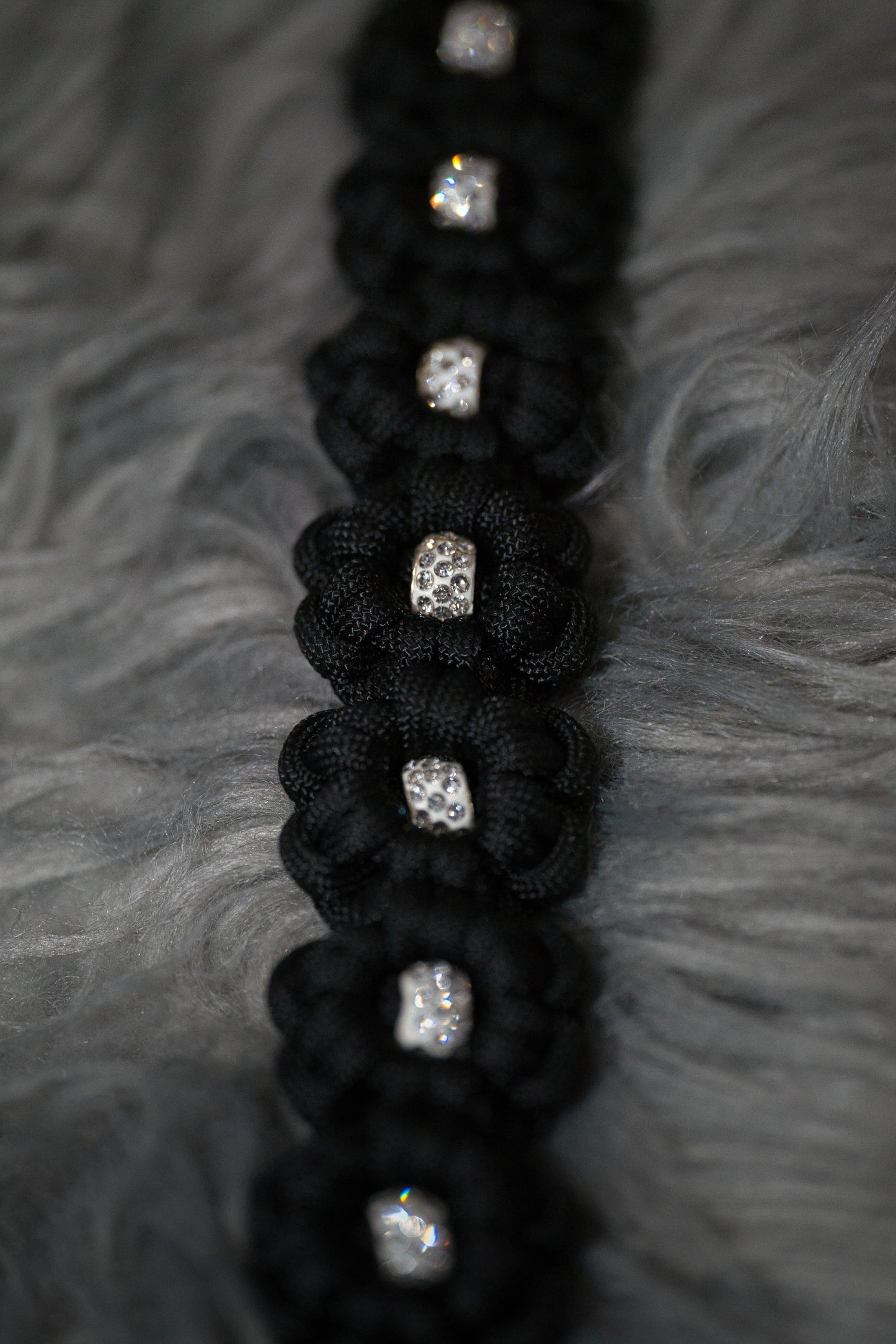 Paracord Halsband Blumen Traum